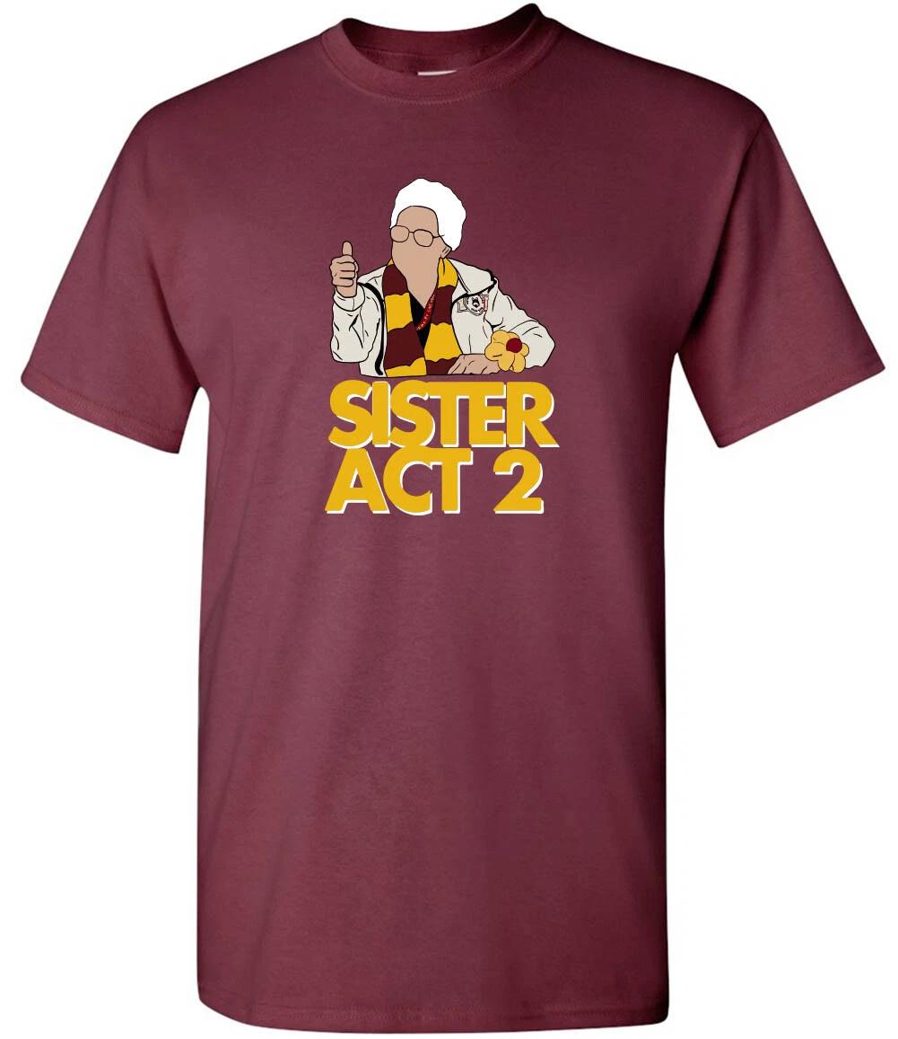 Sister Jean Loyola Chicago Ramblers March Madness Sister Act 2 T-Shirt XXXXL