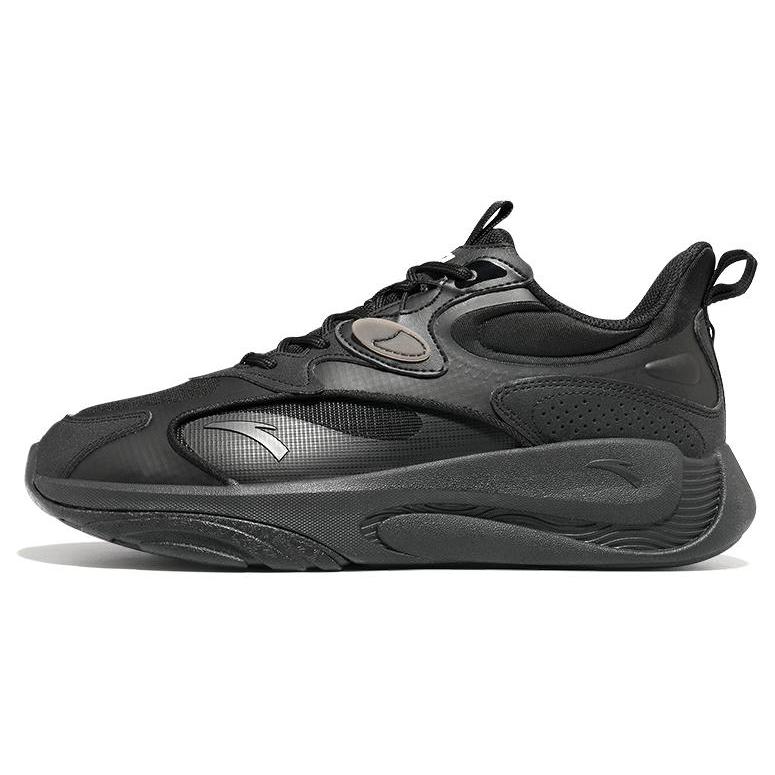 

New Anta Chao Worship 2.0 Cushioning, Wear Resistant Low Top Casual Shoes Men s Black Carbon Gray 912348840-2 44