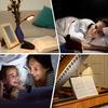 High Quality Folding Usb Rechargeable Clip On Led Mini Reading Book Light With Brightness Adjustable For Kids Reading In