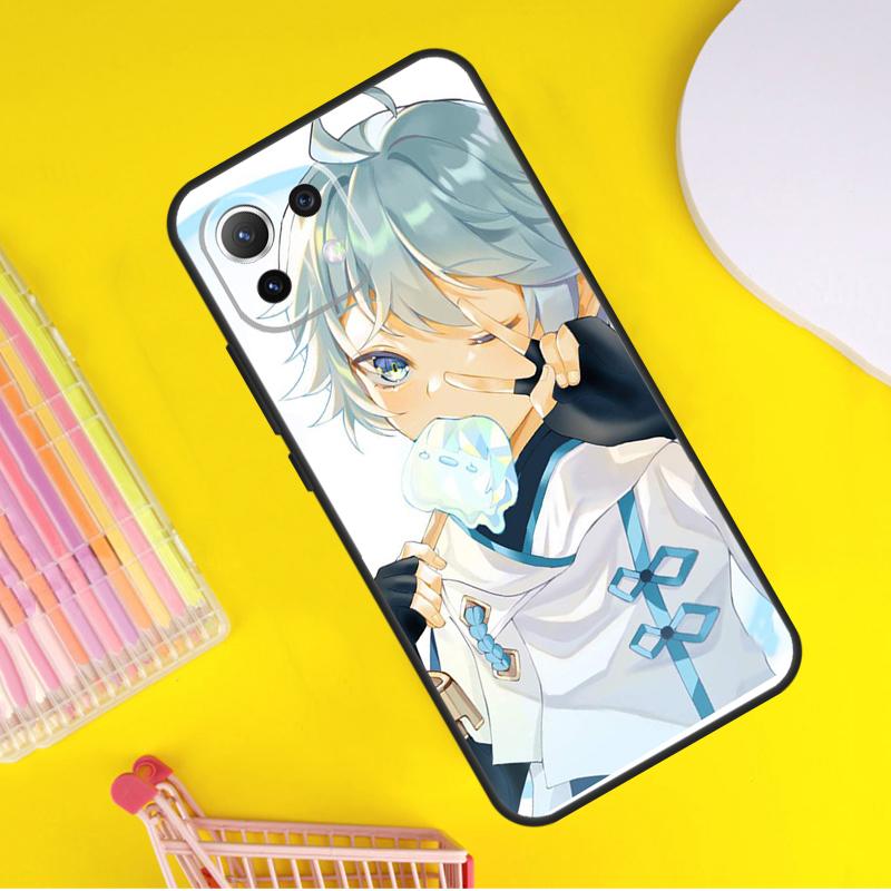 

Genshin Impact chongyun Cover For Xiaomi 14 Ultra 13 11T 12T 13T 14T Pro POCO X6 X7 Pro X3 X5 F3 F5 F6 M6 Pro Case Xiaomi 14