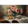 Dark Vintage Still Life Poster Prints For Living Room Home Decor Victorian Retro Flowers Fruits Picture Canvas Painting Wall Art