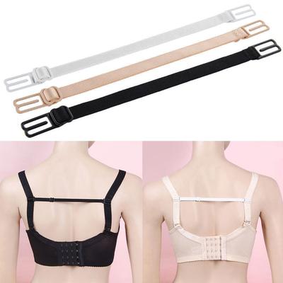 Fashion Detachable Elastic Back Clip Skid-proof Buckle Bra Strap Holder Shoulder Straps