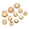 5Pcs Flanging Self Lubricating Bearing Stepped Oil Guide Sleeve Premium Metal for Agricultural Motor Equipment Noise Reduction