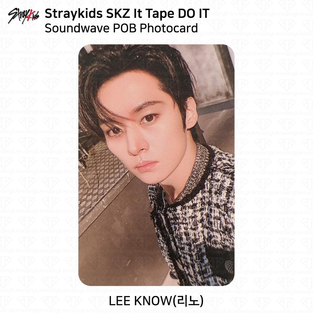 

Stray Kids SKZ It Tape DO IT Soundwave POB Фотокарточка Бан Чан Ли Но KPOP Leeknow
