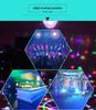 Seven-Color LED Crystal Magic Ball Sound-Activated Mini Stage Light