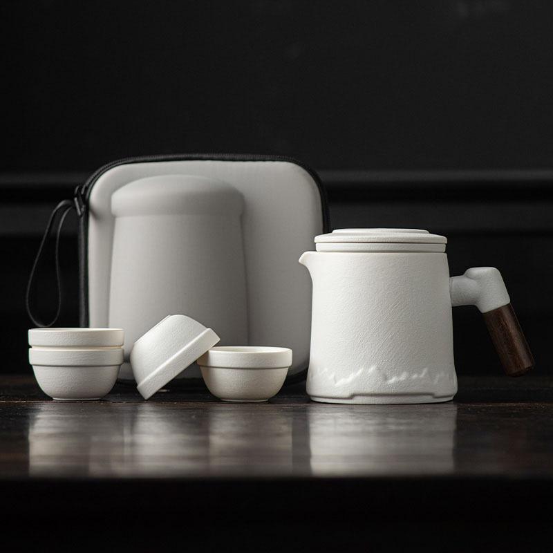 Corporate business gift set Practical coarse pottery cup Company holiday annual meeting opening event side gift Team building gift