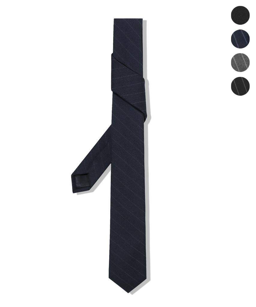 TRILLION Essential Slim Tie_4 Colors (Solid/Stripe)