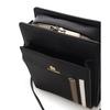 Sporty line vertical square shoulder bag