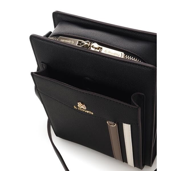 Sporty line vertical square shoulder bag