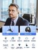 TXZZ OWS Bone Conduction Bluetooth Earphones with Air Open No No Sound LED Fast Instant Comfortable Fit for and Cycling Conduction, Clamp-on Earbuds,