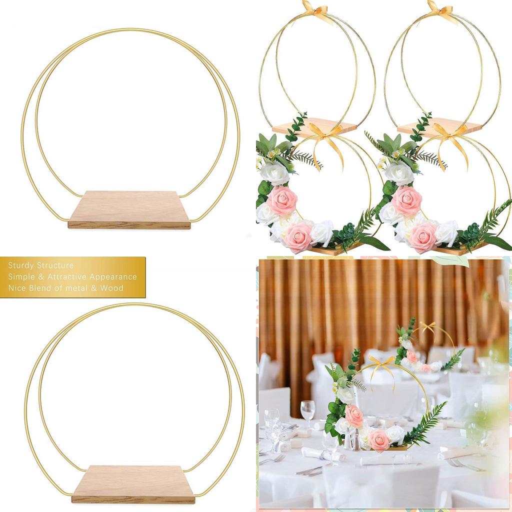 Metal Floral Wreath Base For Wedding Diy Decor And Event Planning