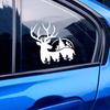 Deer & Woods Stickers Forest Animals Self-adhesive Vinyl Car Decals, Perfect for Automobiles, Motorcyces, Trucks & Laptops!