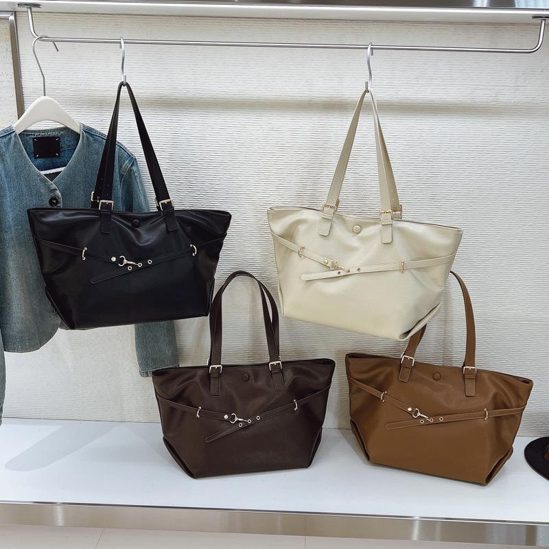 Codzienna torba typu tote, Wszechstronna torba na ramię, Prosta i modna torba pod pachę dla dojeżdżających do pracy