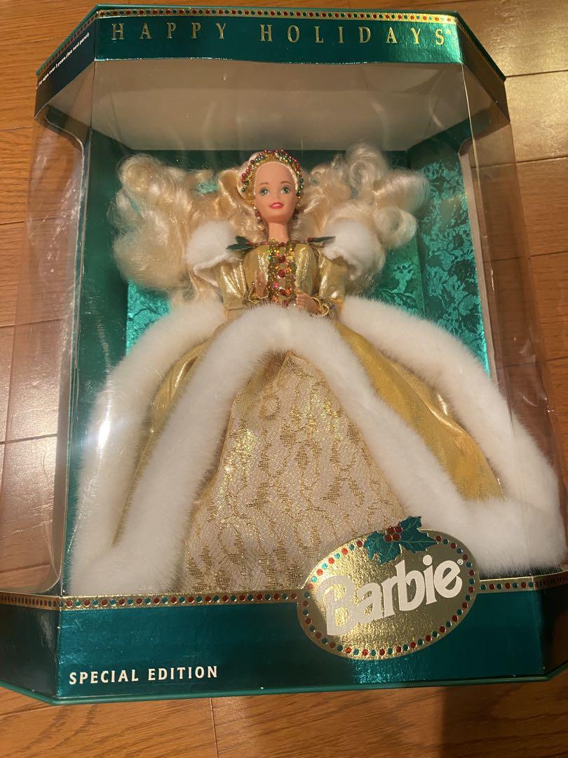 

[USED] Holiday Barbie Doll Happy Holidays 1994