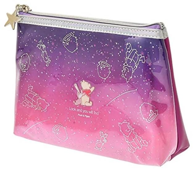Disney Winnie the Pooh Pouch Pen Pouch Starry Sky Twinkle Twinkle Little Star Official Merchandise