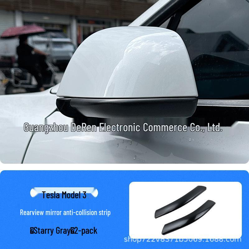 2025 Tesla Model 3 Dörr Anti-Kollisionslist och Backspegel Repskydd