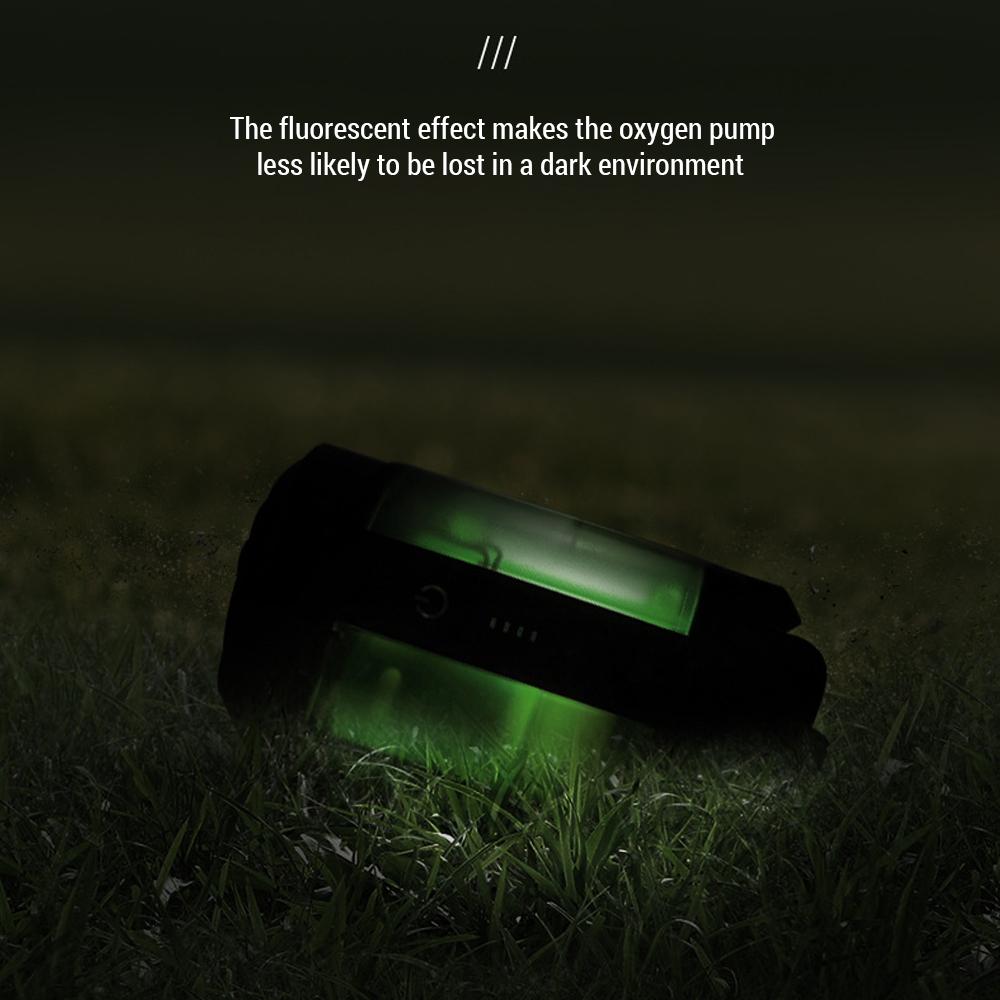 Induction Intelligent Oxygen Pump Outdoor Fishing Water Collector Fluorescent Water Collector with