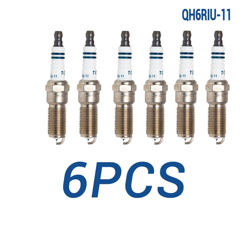 2-8PCS Iridium Candle TORCH QH6RIU-11 Replace for 41-988 12565996 12622561 41-109 Ford 1787829 4M5G12405AA L3BD-18-110 L3YD18110