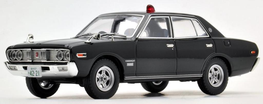 Tomica Limited Vintage LV-N43-Seibu Keisatsu 02 Cedric Patrol Car (Black) Completed