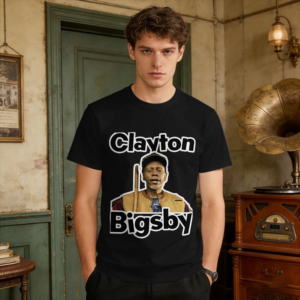 Unisex Clayton Bigsby T Shirts Pure Cotton Clothes Beach Y2K Fun ShortSleeved T Shirt ONeck Harajuku Casual Tshirt