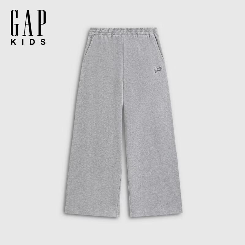 GAP Girls  2026 Spring Logo Wide-Leg Knit Pants 120 cm (6-7 years)