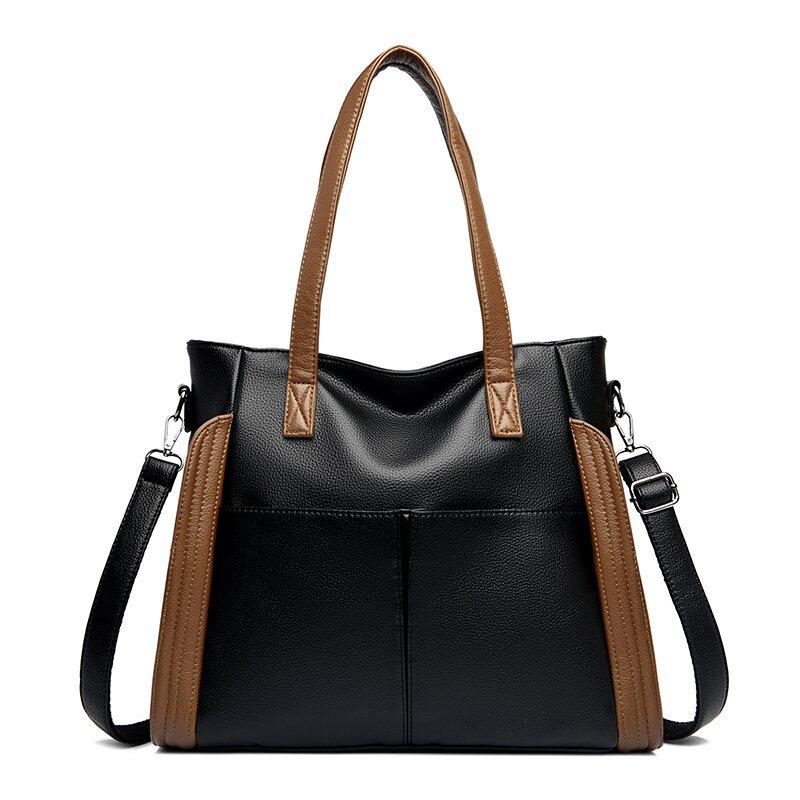 

Сумка через плечо Модная универсальная сумка-тоут Сумка кроссбоди чёрный