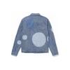 Levis Patchwork Distressed Button Flap Chest Pocket Button-Down Denim Jacket Men Jackets Indigo 67485-0022