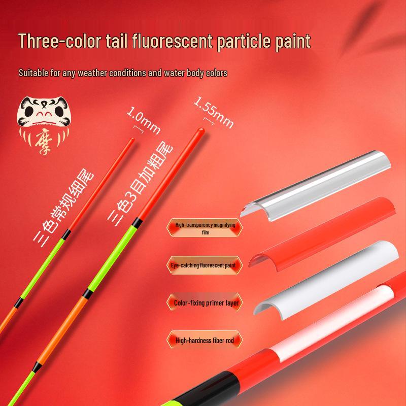High Sensitivity Black Pit Egg Float for Carp and Crucian Fishing