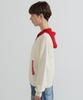 AVIREX SWEAT LOOK KNIT HOODIE Women's F Size 033 off white 783-6131602