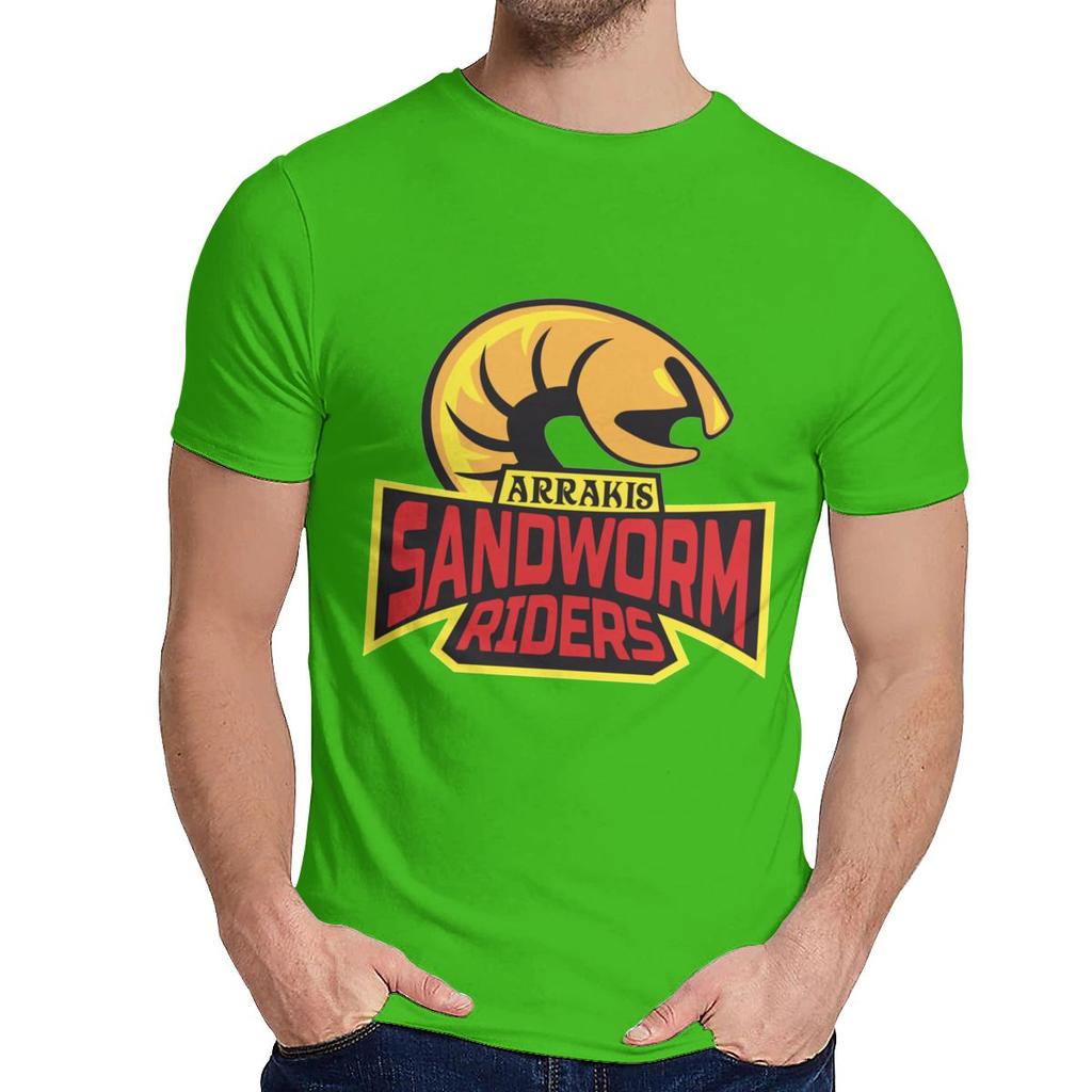 Movie Arrakis Sandworm Riders T Shirt Quality Cotton Harajuku Man S O Neck Streetwear La