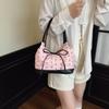 Korean Fashion Handbag Women's Commuter Bag 2025 New Bow Underarm Bag Versatile Large-capacity Shoulder Bag