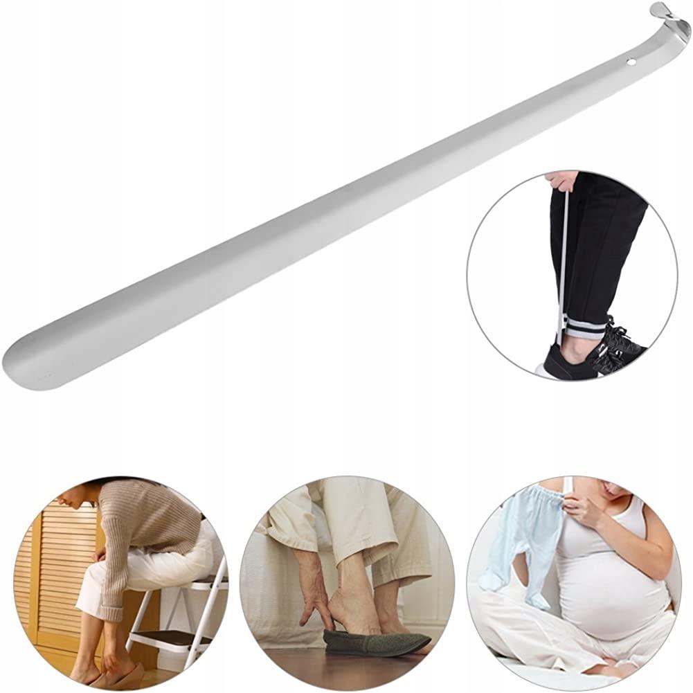 Large Metal Shoe Horn 51 Cm Polish Product Thick Rigid Steel