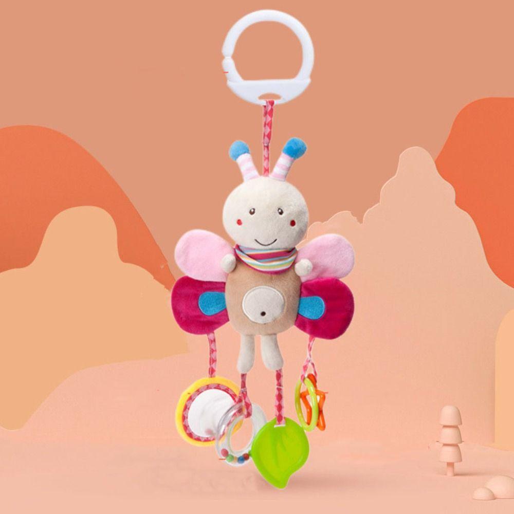 Cute Design Baby Rattle Toys Bell Toys Infant Crib Pendant Soft Stroller Hanging Toys  Newborn