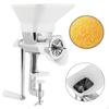 Machine Manuelle à Croquettes pour Oiseaux avec Serre-Table Acier Inoxydable Moulin Portable