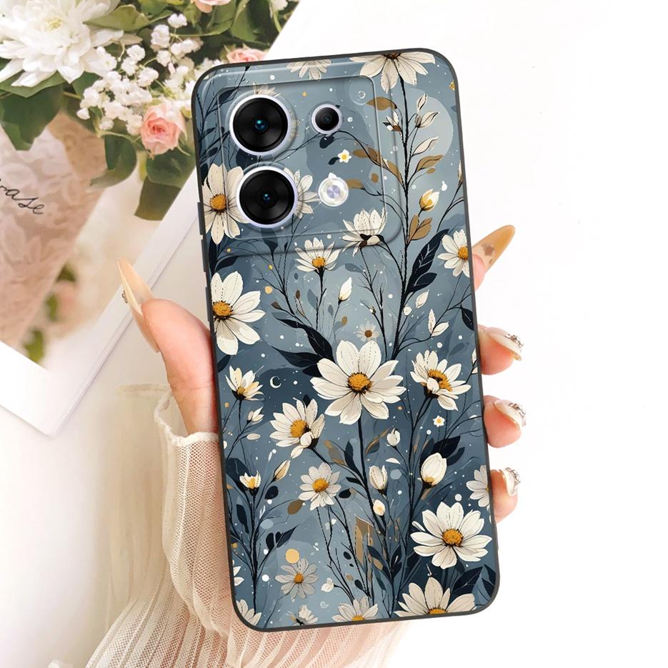 For Infinix Zero 30 5G Case X6731 New Flowers Candy Painted Cover Soft Silicone Case For Infinix Zero 30 4G X6731B Zero30 Fundas