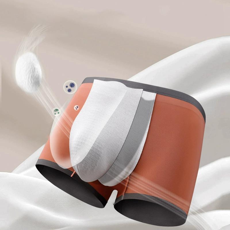 Men's Double-Sided Breathable Quick Dry Boxers Antibacterial Tummy Tightening Panties