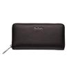 Pierre Cardin Men's Business Genuine Leather Zipper Clutch Wallet