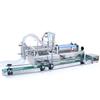 ZONESUN ZS-DTYT2L Automatic Pneumatic 2 Heads Liquid Filling Machine For Digital Control Juice Beverage Bottle Filler