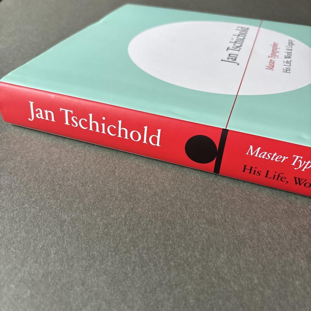 [USED] Jan Tschichold - Master Typographer