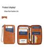 New RFID Anti-Theft Passport Holder & Travel Wallet with Zipper