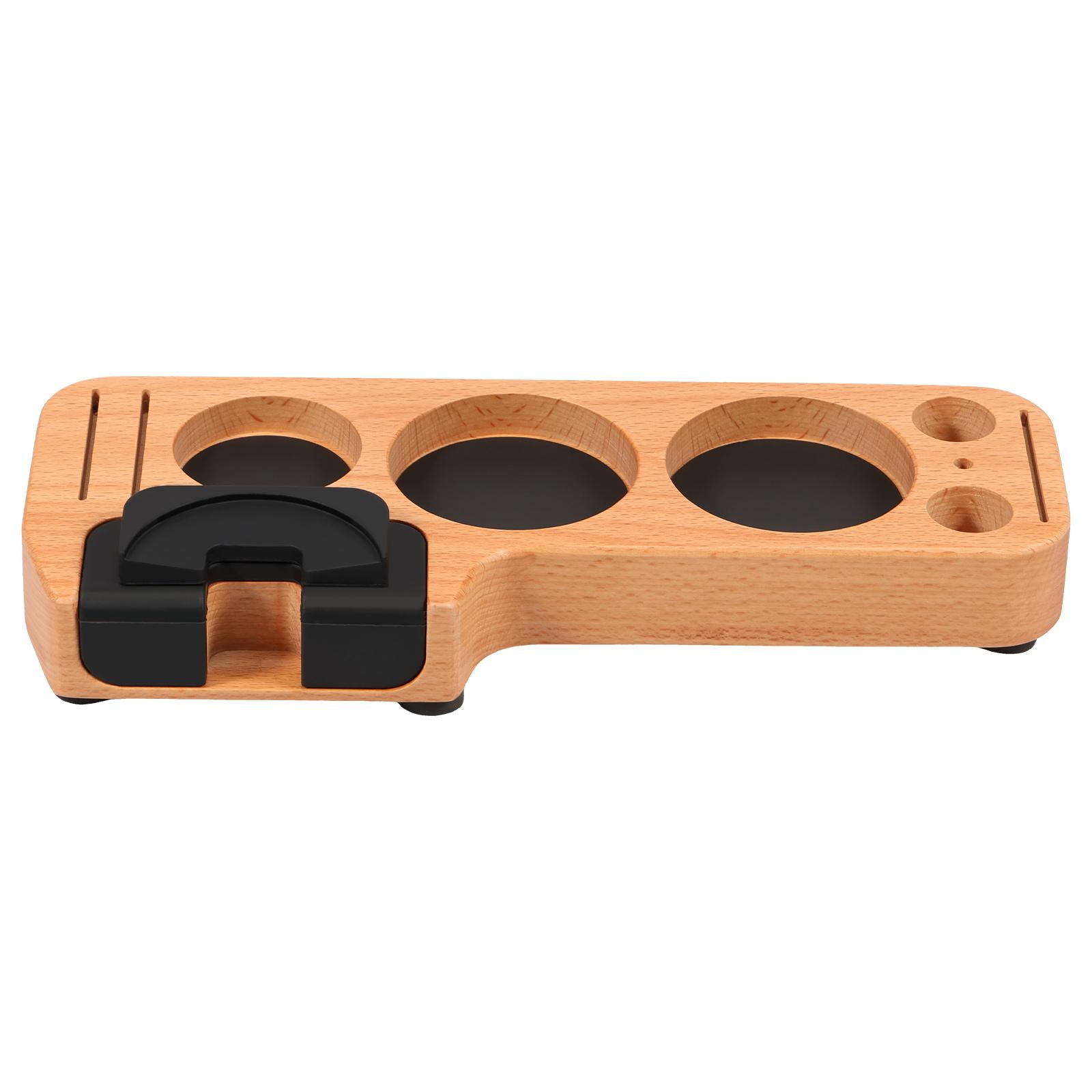 

Coffee Tamper Universal 10 in 1 Espresso Tamping Holder Non Slip Espresso Coffee Tamper Station Base For 51 53 58mm Coffee Tool хаки