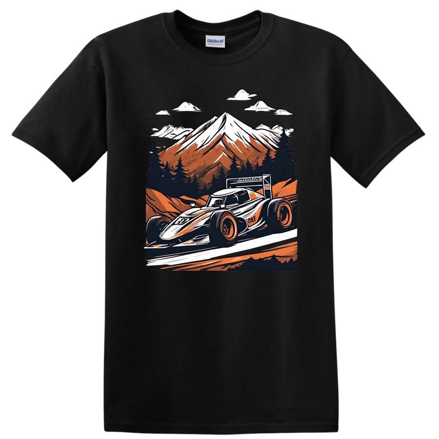 Racing Car T Shirt Mountain Adventure Graphic Cool Tee Vintage Style Art XXXXL