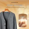 Men's Thickened V-Neck Merino Wool Cardigan