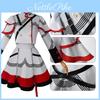 Virtuelles Idol Reona Cosplay Kostüm Set aus Polyester für Anime Rollenspiel Fans