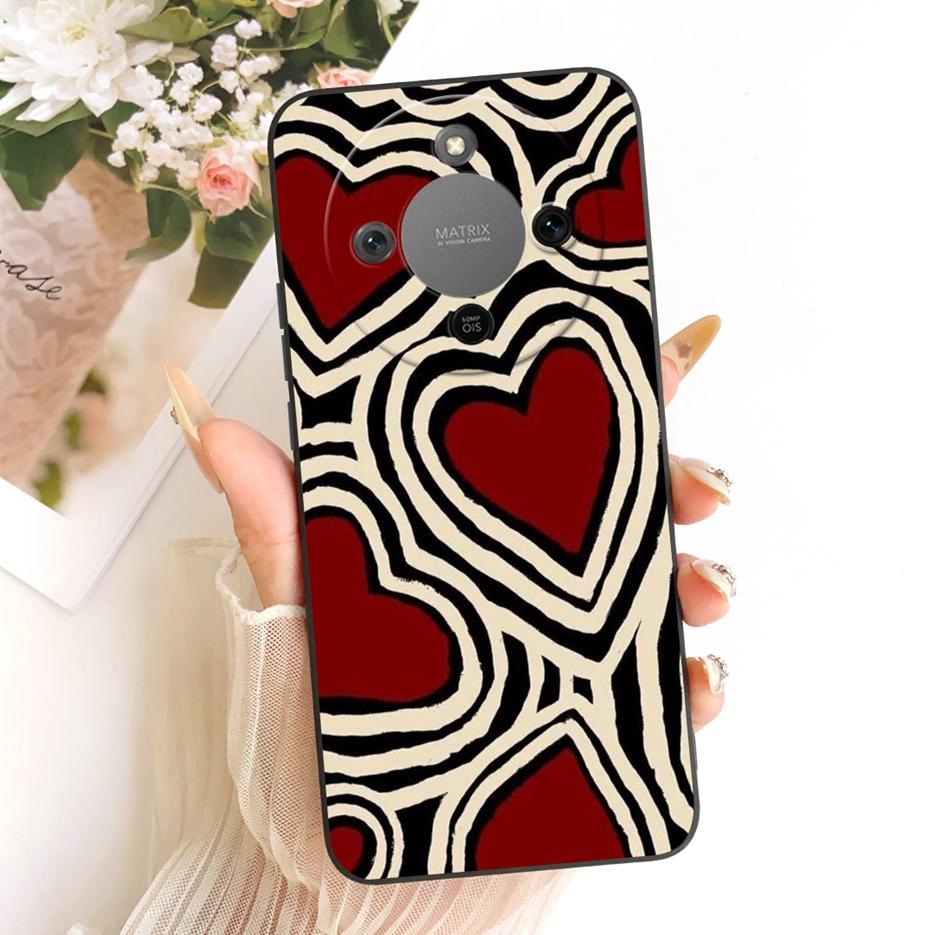 For Honor Magic 8 Lite Case Honor X9d MTN-NX1 Cute Dog Panda Cartoon Cover Silicone Case For Honor X70 X 70 HonorX9d Soft Fundas