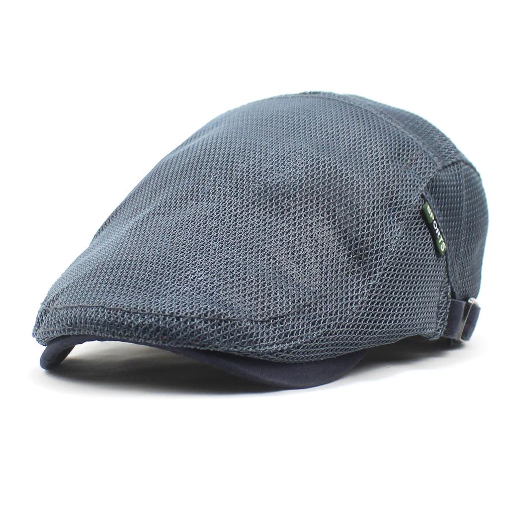 Nouveau béret d'été pour homme, casquette en maille respirante, chapeau de sport, visière d'extérieur