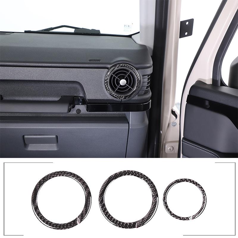 Soft Carbon Fiber For INEOS Grenadier 2020-2025 Interior Kit Dashboard Console Gear Shift Panel Cover Decorative Stickers