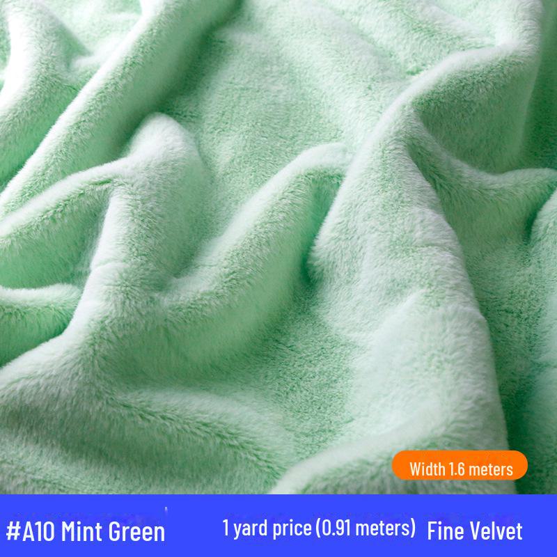 Material Pluș Iepure Rex Imitație 5mm - Opțiuni Multicolor pentru Jucării, Îmbrăcăminte, Perne