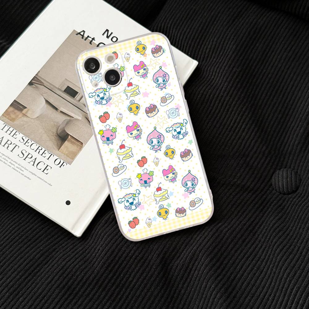 Classic T-Tamagotchi For iPhone 17 16 15 14 13 12 11 Pro Max Plus mini Funda For Transparent Cover