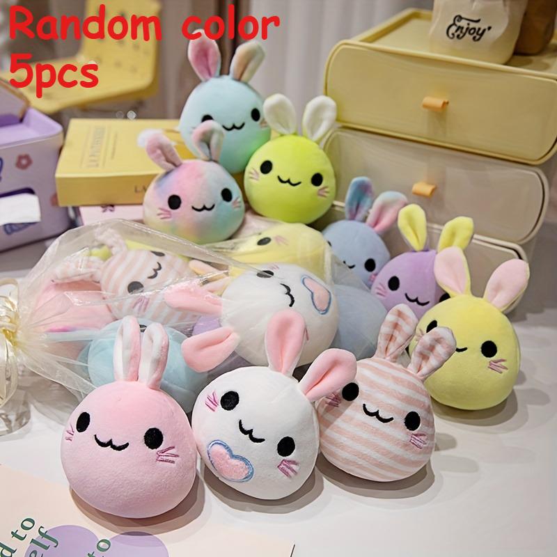 5/1pc Dog Plush Sleeping Toy Rabbit Plush Dolls Adorable Creative Easter Bag of Long Eared Bunny Plush Toys Pet Gifts for Easter